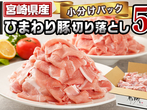 宮崎県産ひまわり豚切り落とし5kgセット
