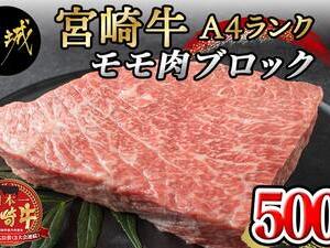 宮崎牛モモ肉ブロック500g
